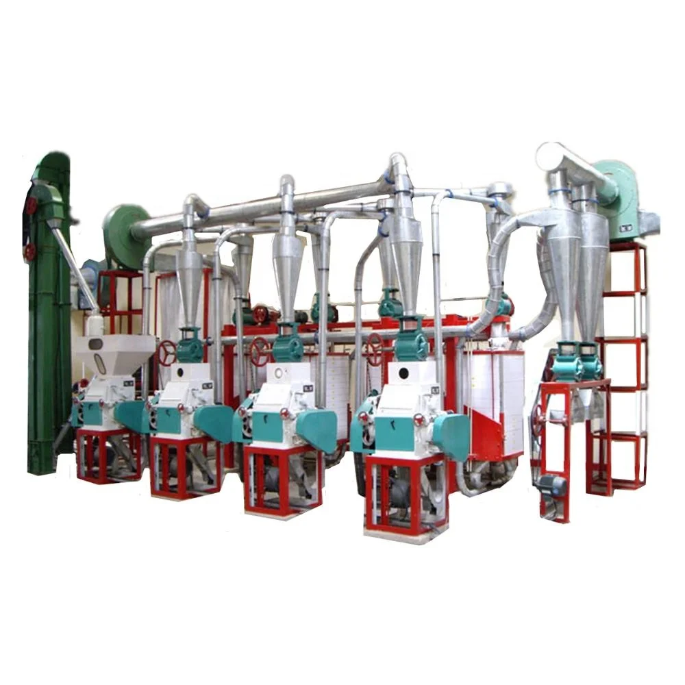 high output small scale industrial fine flour milling plant maize corn wheat flour mill
