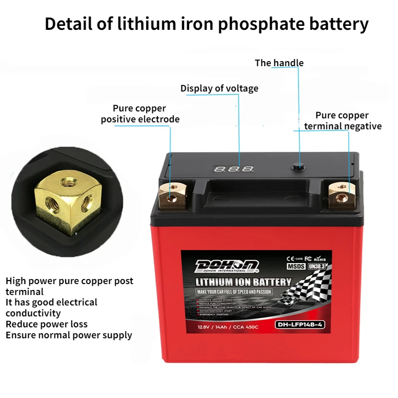 Car Battery 12v 55ah Maintenance Free lfp Car Battery From Manufacturer