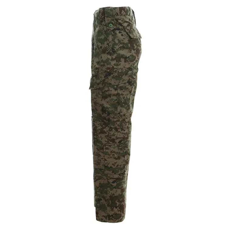 Cheap Work Clothes Many Pockets Anti-Shrink FG Camo Security Uniform