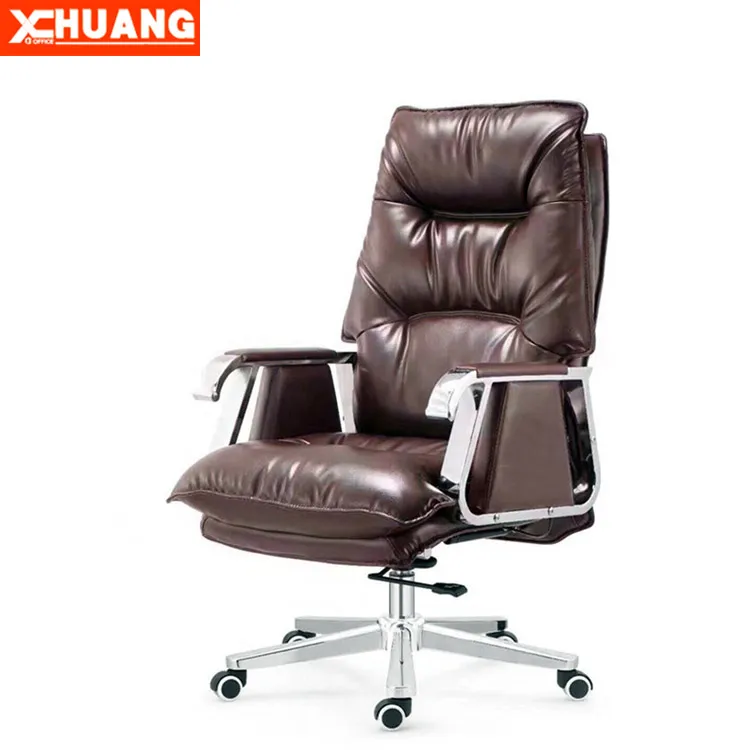 Wholesale Ergonomic Manager Chairs Modern Luxury PU Leather Swivel Chair For Boss Chair