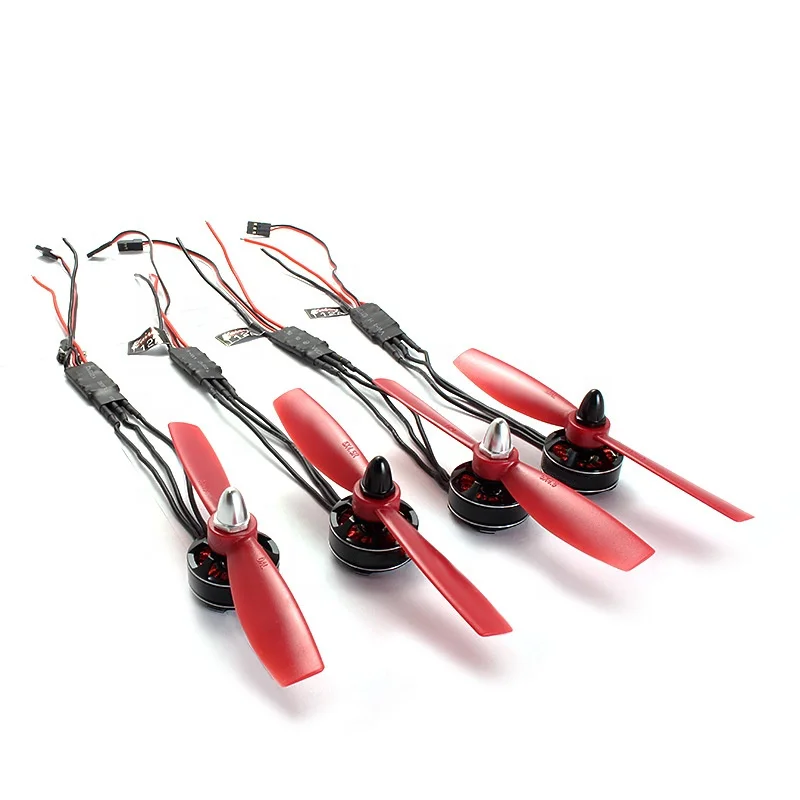 Drone motor set 2300kv brushless motors with 5045 propeller and 20a esc