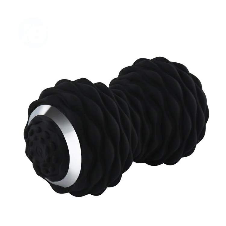 
Dropshipping vibrating New Design 2021 gym equipment fitness therapy muscle relax big peanut massage ball 