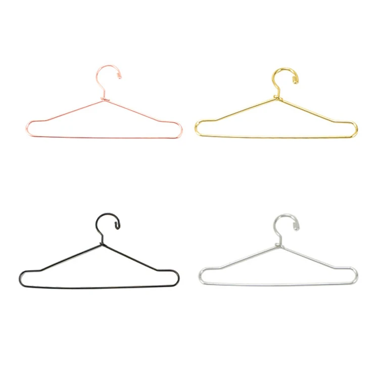 Wholesale metal hanger doll clothes mini hanger BJD doll accessories