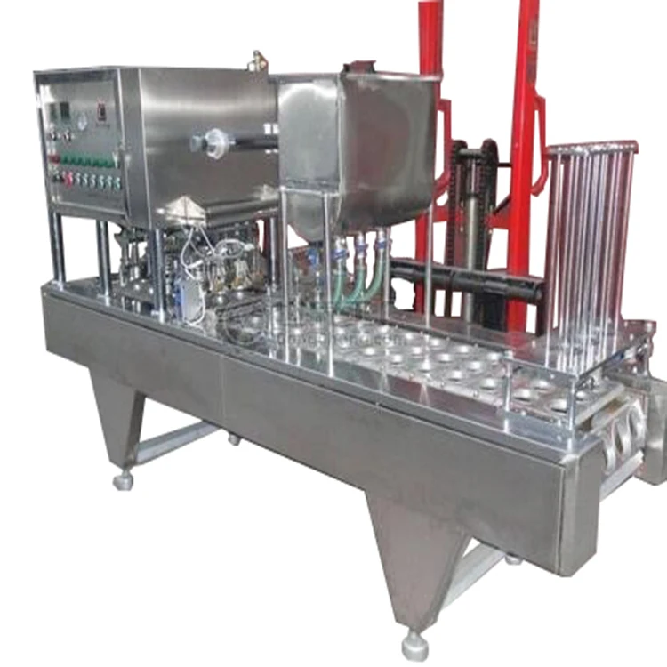 
Cup Filling Sealing Machine of 4 heads and 8 heads and 16 heads 