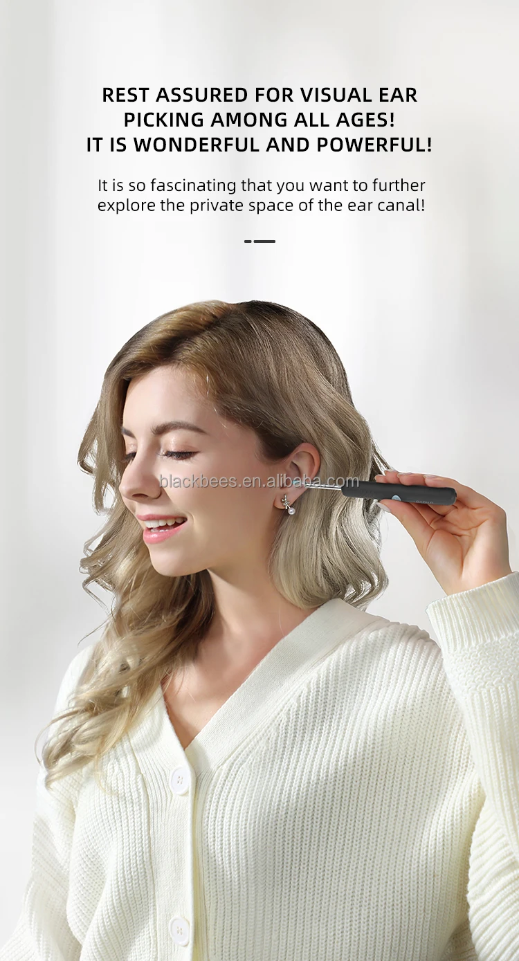 Bebird R1 Newest  ear endoscope USB micro scope with wireless camera APP 1080P