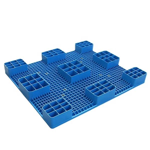 Plastic Pallets Wholesale Heavy Duty Plastic Pallet HDPE Grid Large Nine Feet Industries Logistics Steel Fork  Pallets