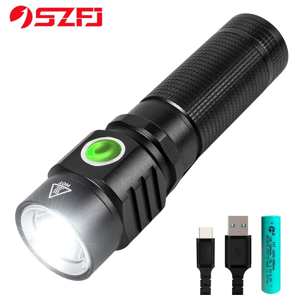 Amazon Led Flash Light Bike Front Light super bright flashlight rechargeable flashlight for night riding cycling light