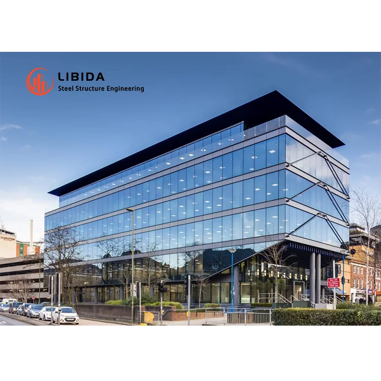 China Insulated Construction Prefabricated Steel Structure Modern Apartment shopping mall hotel Building with free drawing