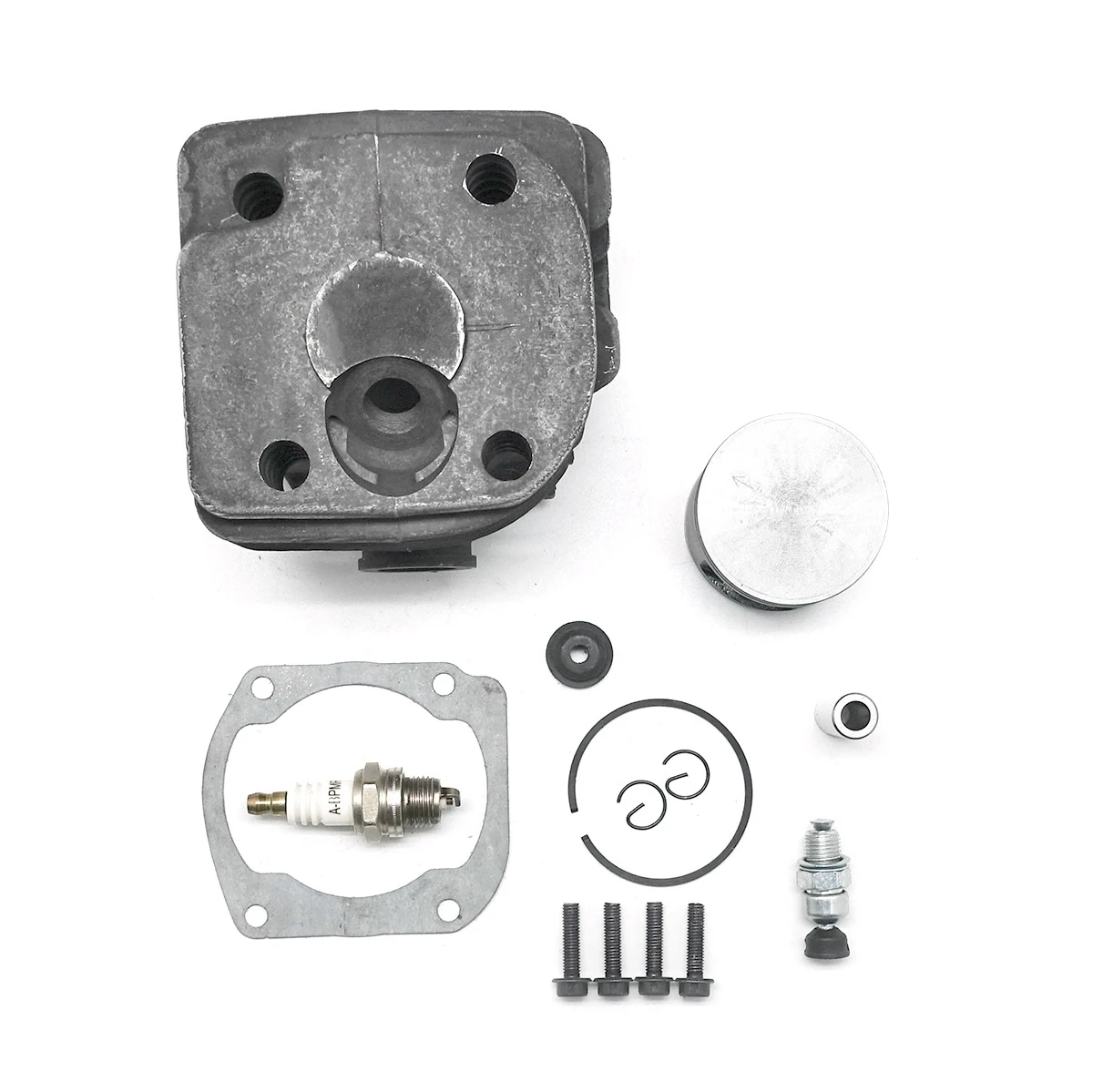 Cylinder Assy 48mm with Piston Screw ROUND Fit For HUS 365 Chainsaw Replacement Parts 503 93 90 71