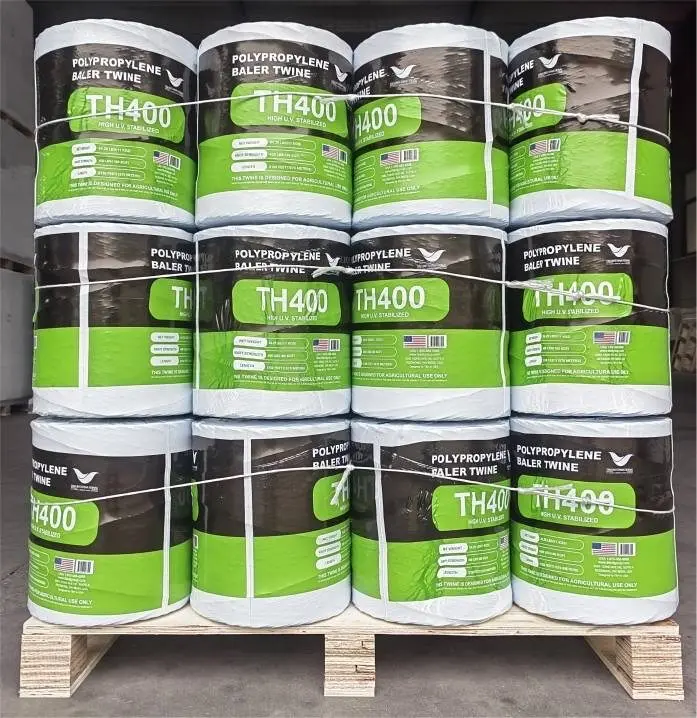 High Quality Alfalfa hay packaging Colorful Uv Treated Polypropylene Plastic Baler Twine