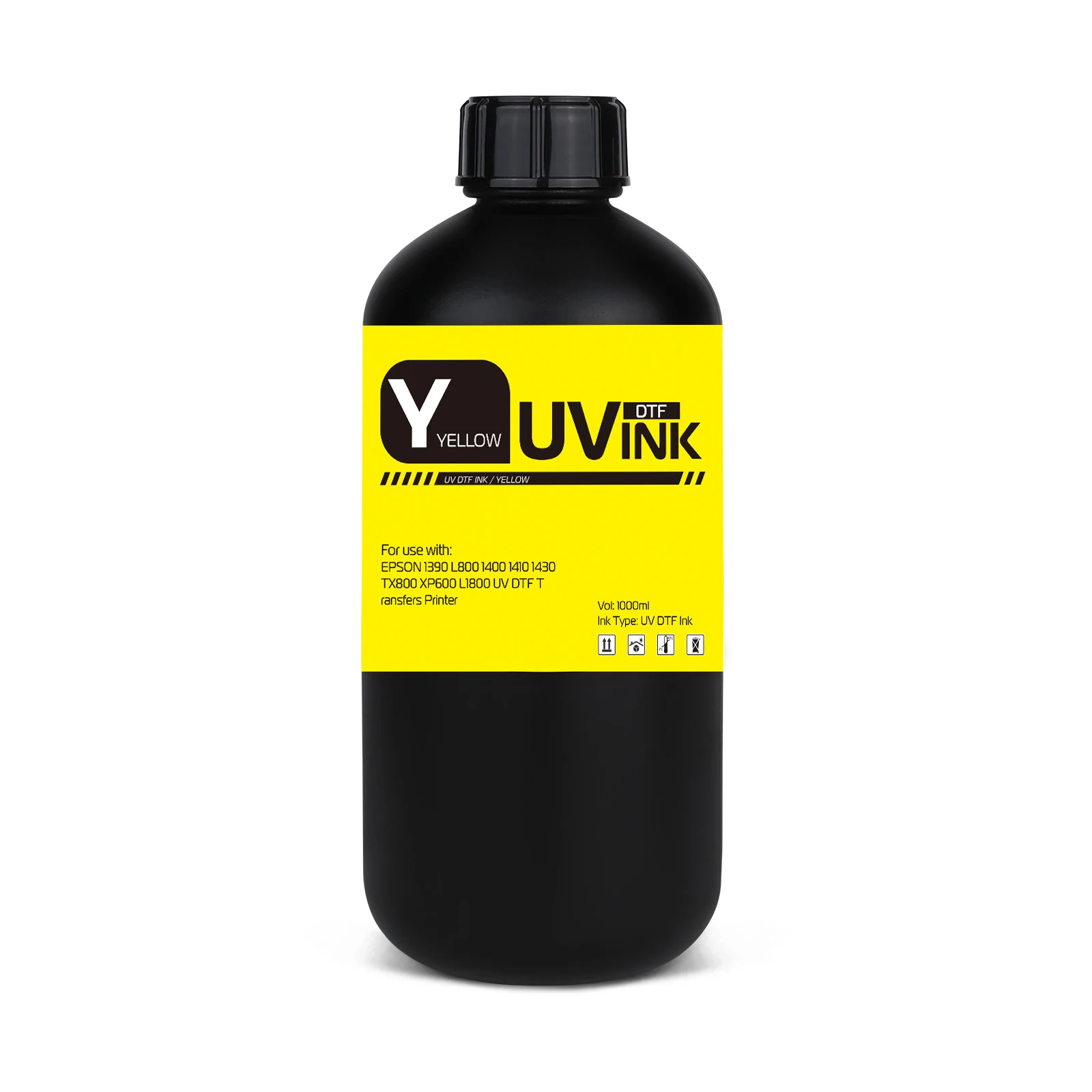 Xcellent 1000ML Hot sale High quality  DTF UV ink for EPSON 1390 L800 1400 1410 1430 TX800 XP600 L1800 UV DTF Transfers Printer