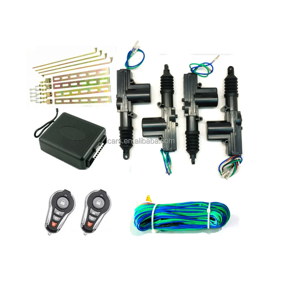 Hot Car alarm  remote car central locking system for 4 doors with trunk release option