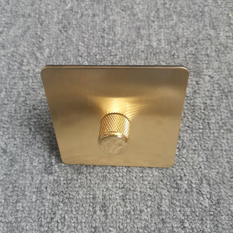 popular wall mount  steel brushed  500w 220v  led dimmer switch