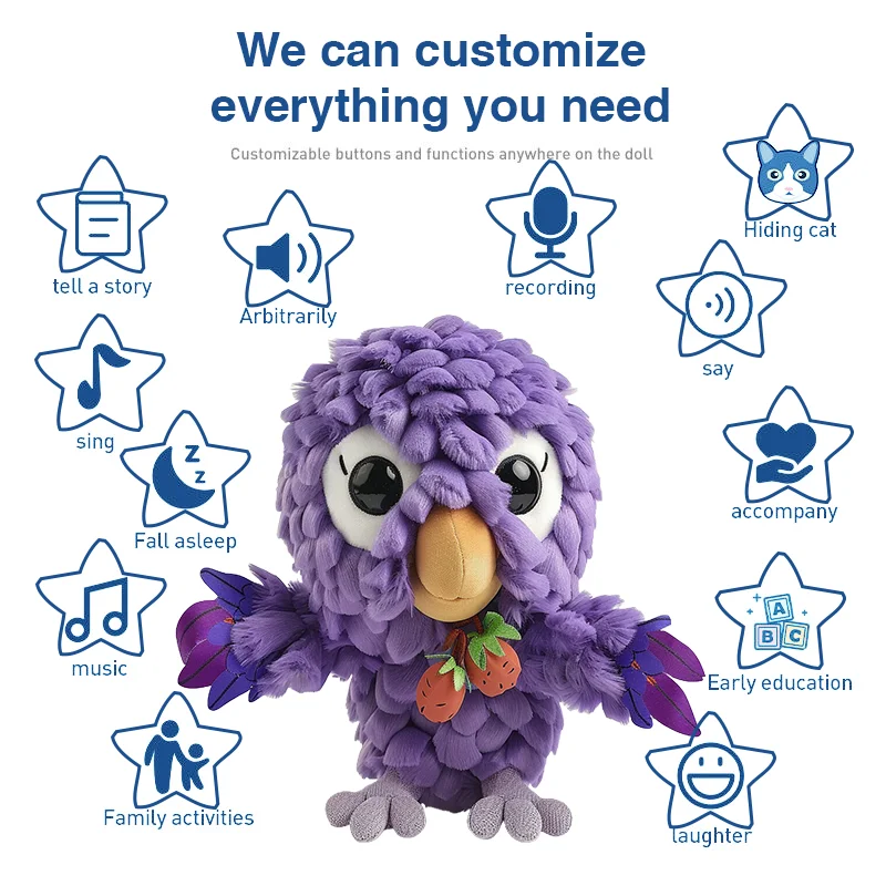 BSCI Custom High  quality stuffed animal Toys doll Customized plush toy mascot