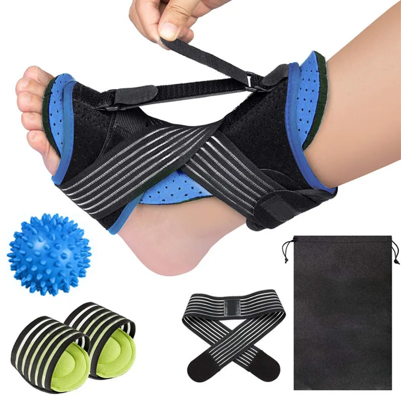 Adjustable Customize Plantar Fasciitis Brace Arch Night Splint Foot Drop Ankle Support Brace