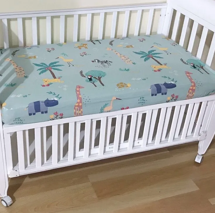 bassinet sheets neutral nestig wave crib  bees bassinet fitted sheet