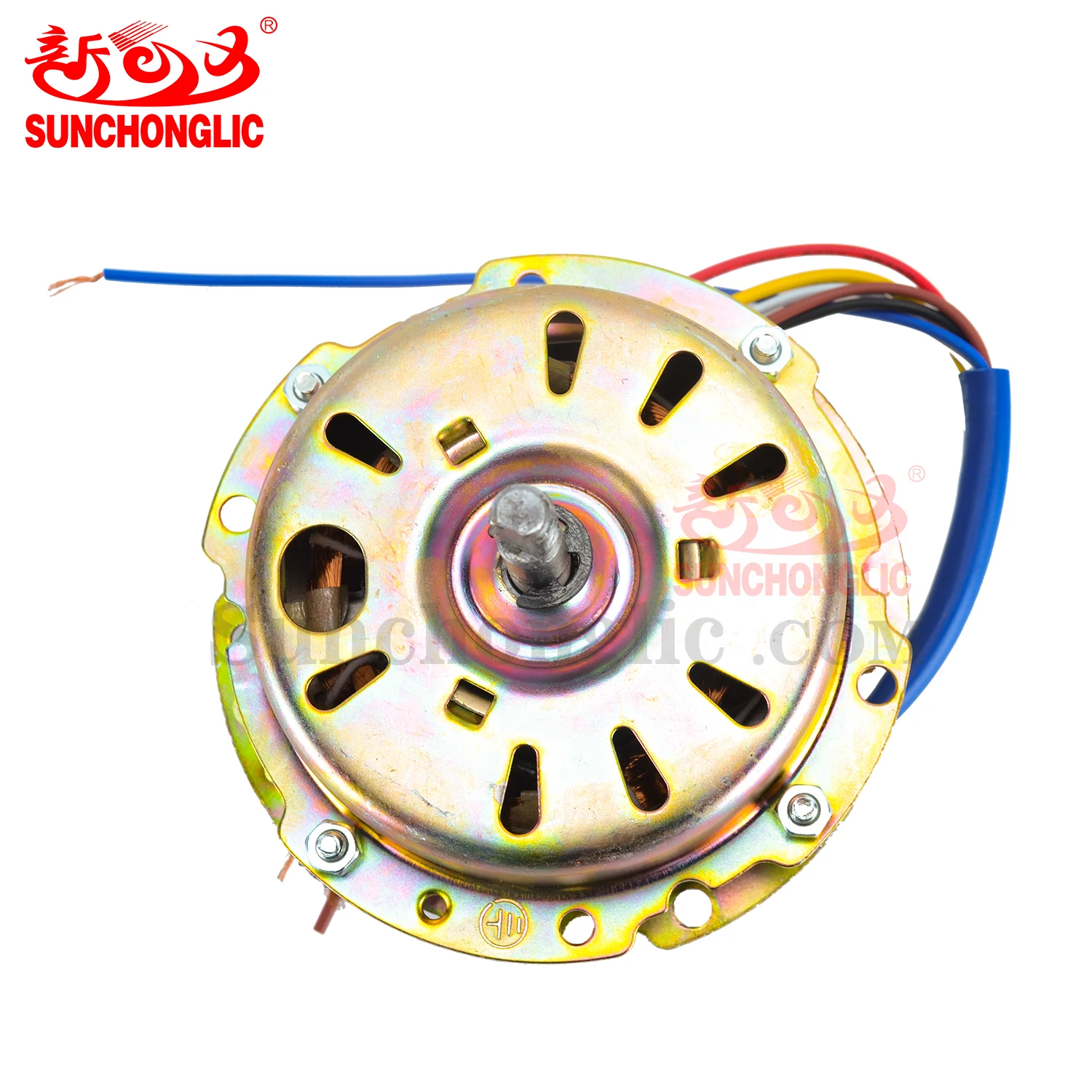 Sunchonglic fan parts electric motor 10 inches 45w pure copper wire 220v box fan motor