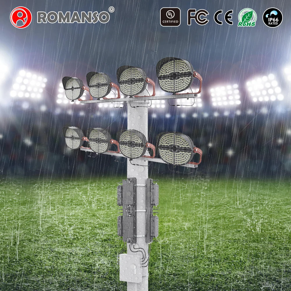 China Manufacturer Led Football Stadium Lighting 120-277V 347-480V Light Soccer Field Lights