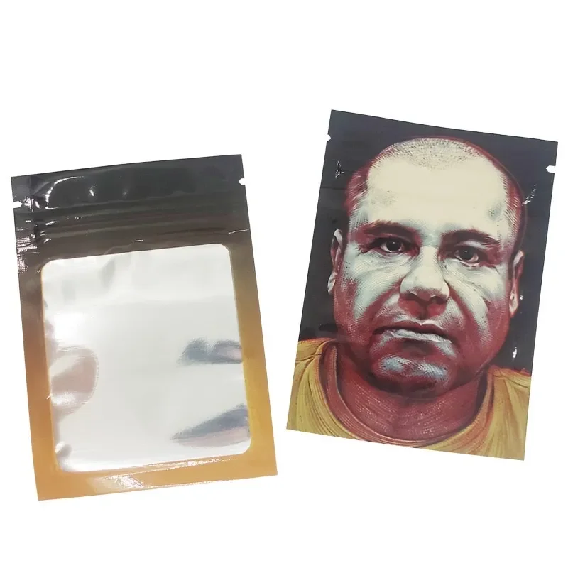 Custom and stock UV Printed Resealable Mini Small 1g Zipper Lay Flat Pouch 3 Side Seal Ziplock Mylar Bags For Gummy Edibles