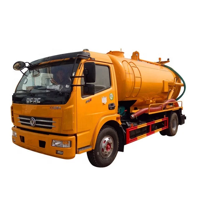 CLW Dongfeng 4x2 Suction -type Sewer Scavenger Truck cheap sale