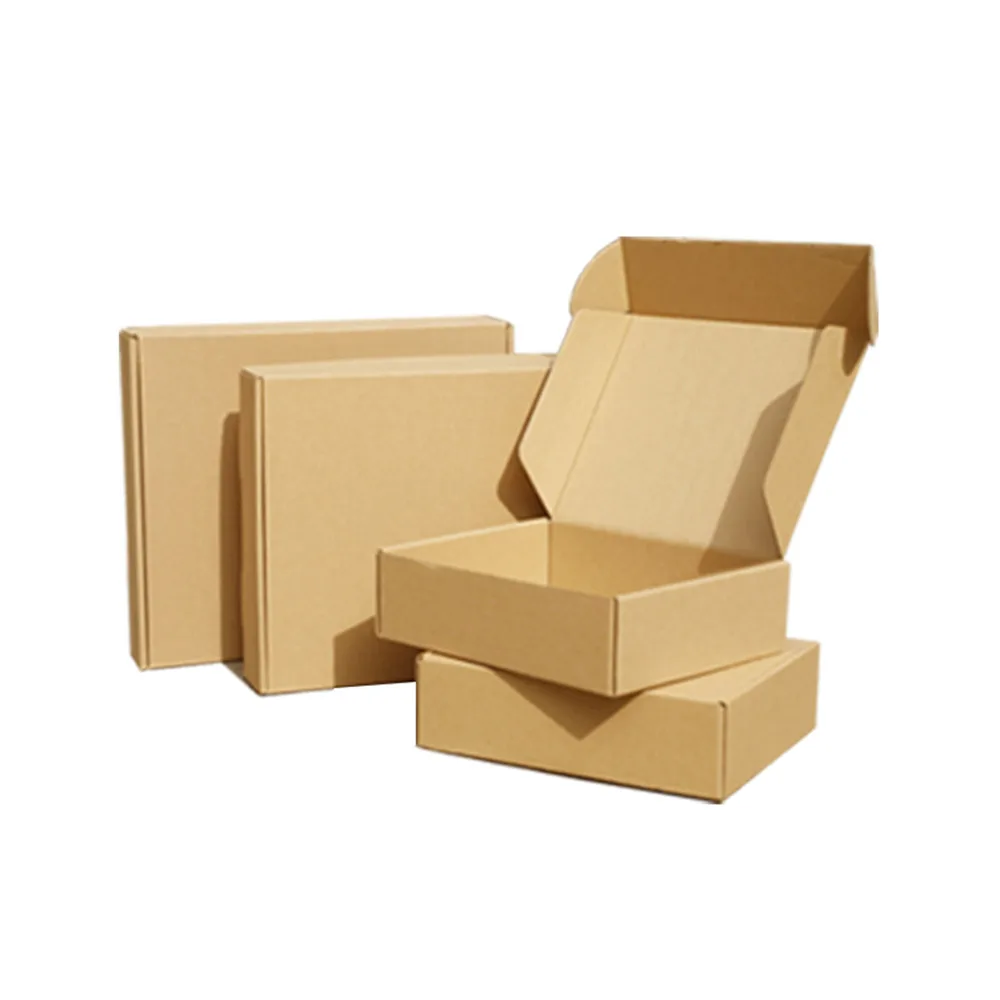 Wholesale design custom mailer box Kraft Paper plane transport corrugated packaging box folding shipping