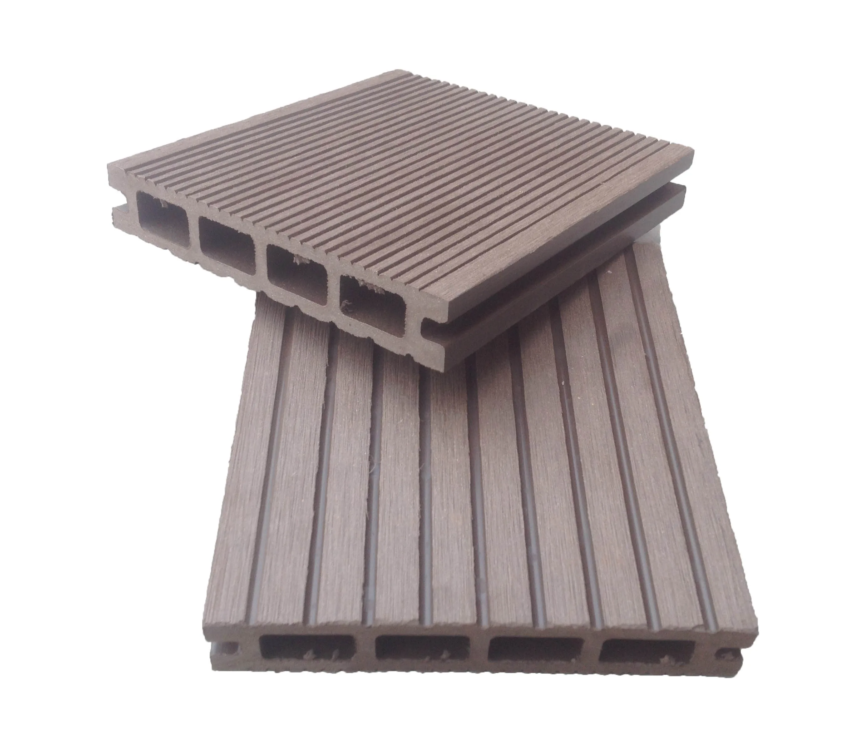 
Foshan senlue easy installation Wood Plastic Composite decking with double face striation flooring 