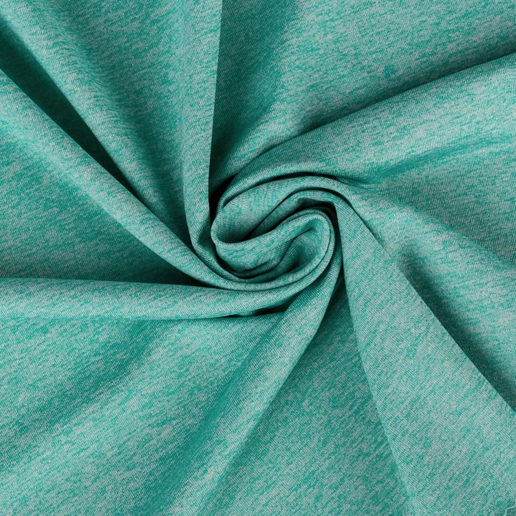  45%Nylon 45%Polyester 10%Spandex Knitted Fabric Cool Touch Double Color Single Jersey For Sports And Yoga Suits