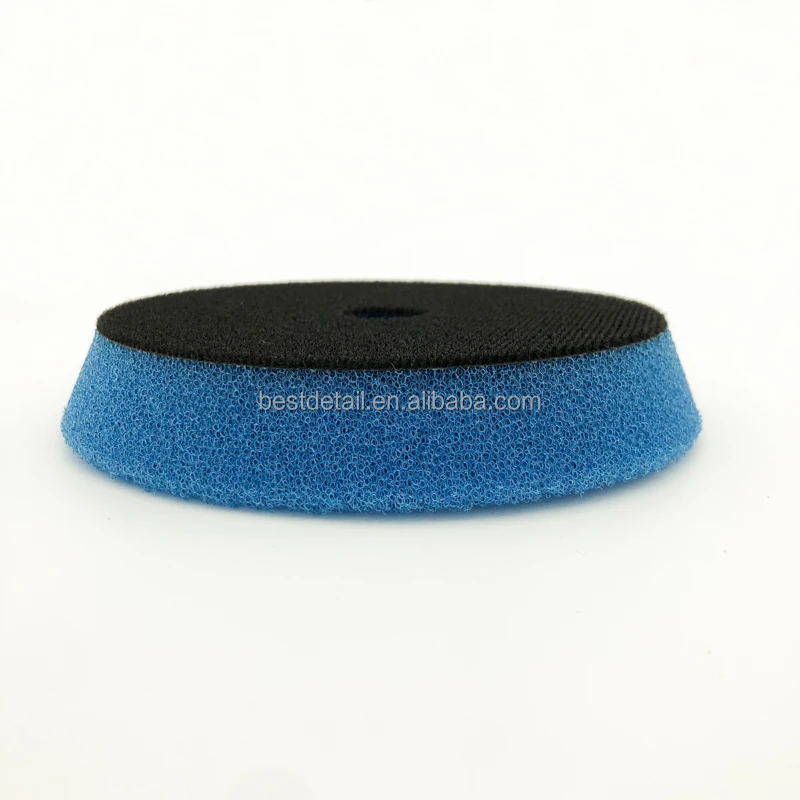 Китай, оптовая продажа, 6 дюймов, 150 мм, прокладка из пеноматериала для обработки воском, полировки, автодетейлинга, уход за автомобилем, плоские умные прокладки