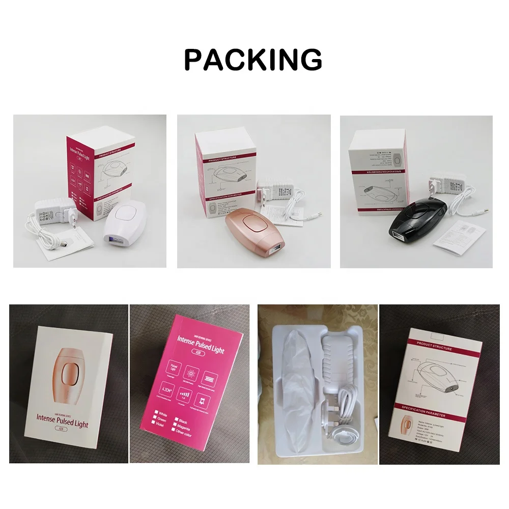 
Mini Home Use Laser 5 levels IPL Hair Removal Portable Best Professional laser permanent hair removal device 