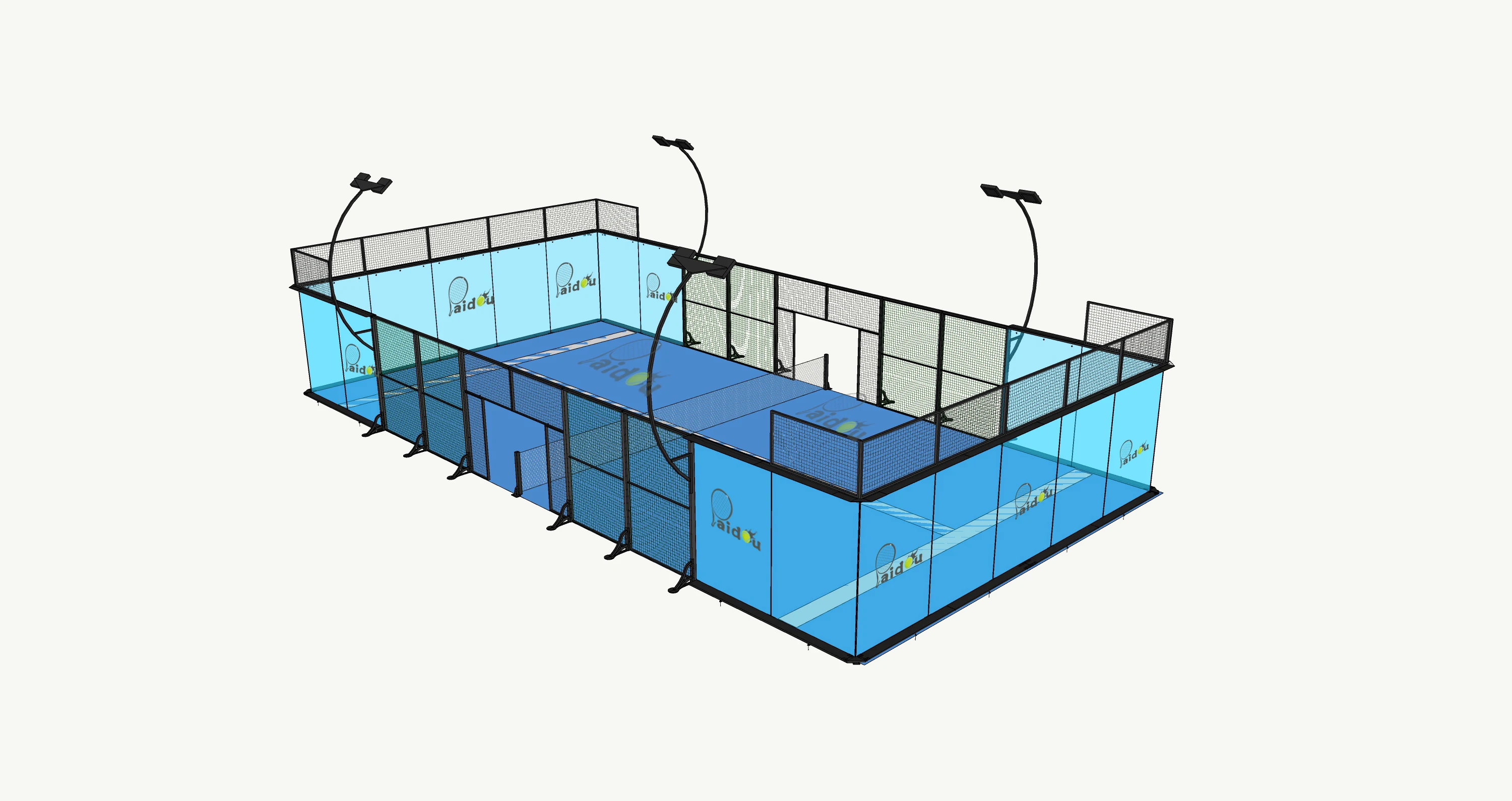 Football field safety protection tennis court fence net basketball court fence fence