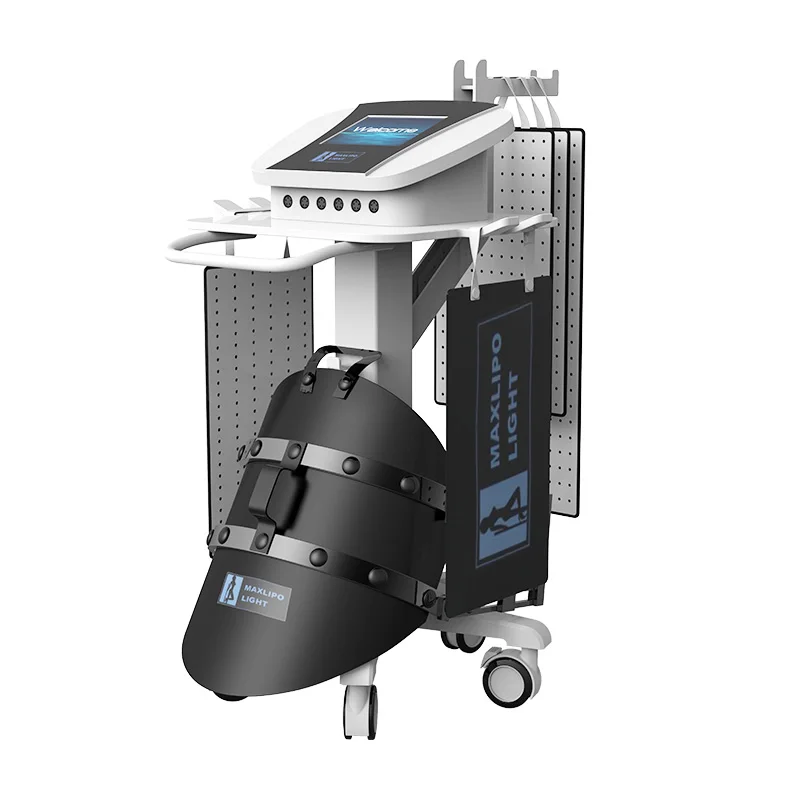 Professional Beauty slimming laser pads LED 5D pro maxlipo 635 940nm laser light therapy pads