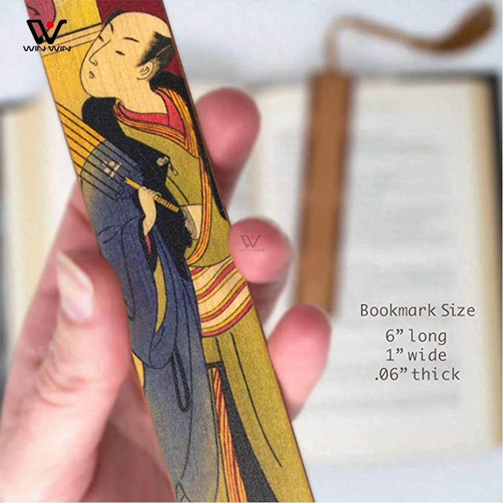 Customized Wooden Gift Bookmark Crochet Bookmarks Promotional Gift Book Marks For Students Teachers