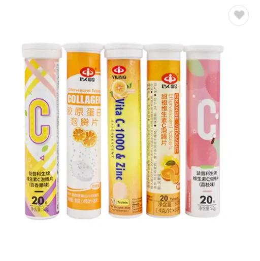 Custom effervescent tablet/vitamin c + zinc effervescent tablets