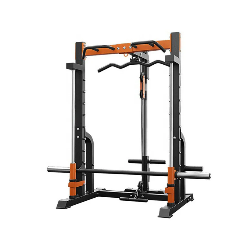 Лидер продаж, стойка для силовых приборов с логотипом на заказ для тренажерного зала, многофункциональная домашняя машина для упражнений, стойка для приседаний