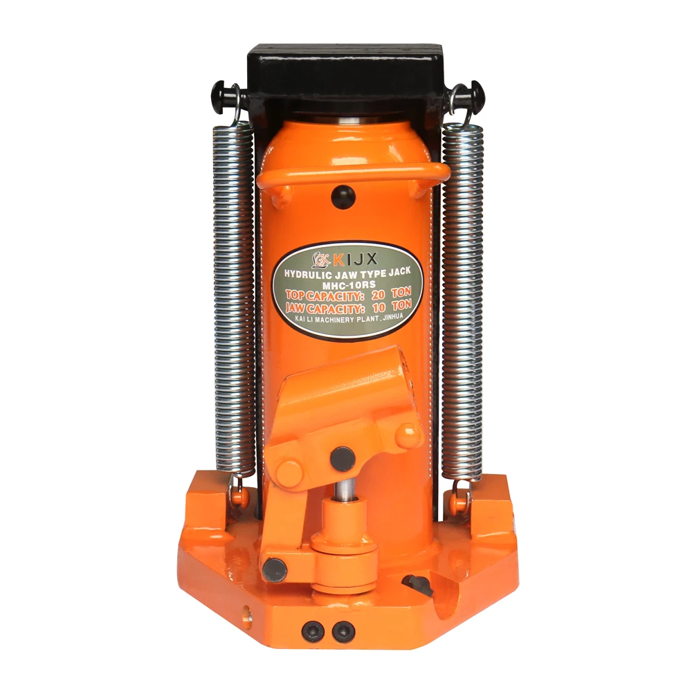 
MHC-5RS China manufacturer wholesale 5t 10t high strength small hydraulic Toe Claw Jack for machine container railway lifting 