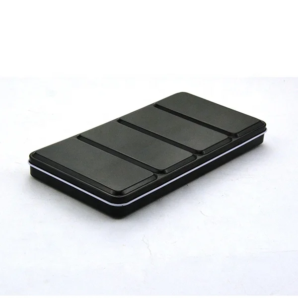 Жестяная коробка 12/24/48 цветов с индивидуальным дизайном для упаковки канцелярских принадлежностей