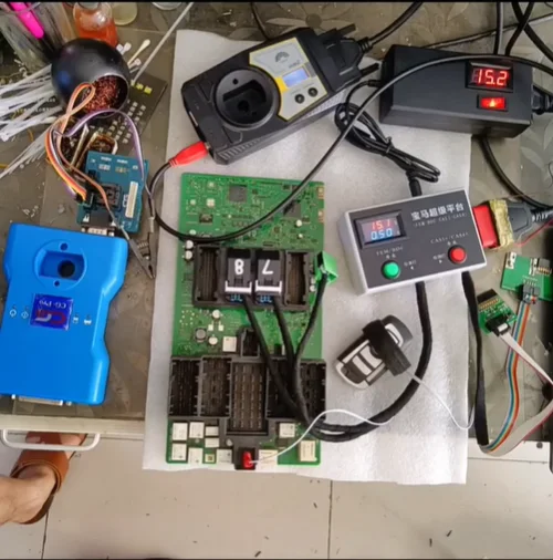 For FEM BDC Cas2 CAS3 CAS4 all in 1 Super Test Platform for BMW FEM BDC Test Platform work with VVDI2 IM508 cgdi key programmer