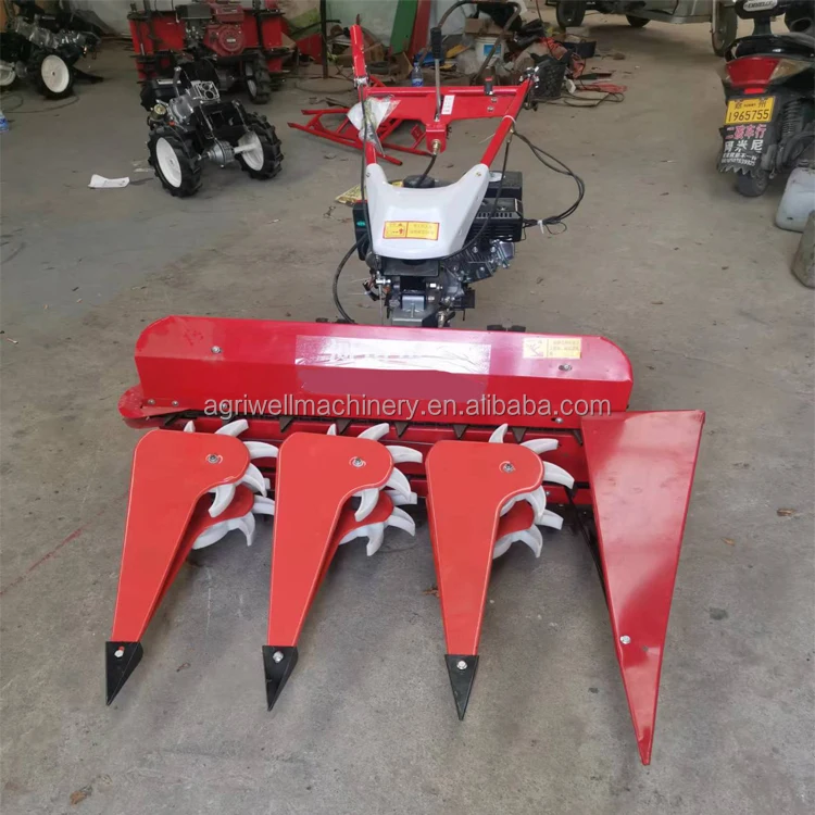 Mini Multifunctional Combine Harvester Reaper Machine for Farm Use Rice Wheat Harvesting
