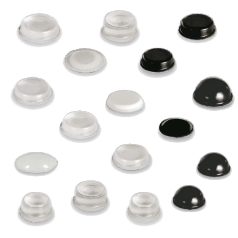 One-stop Purchase Clear Anti-vibration Self-adhesive Self Stick Glass Metal Surfaces Keypads Stopper Protector Bumper Pads