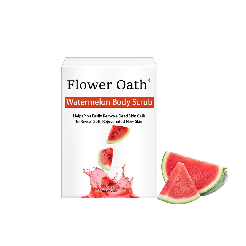 Organic Bath Deep Cleansing Smooth Hydrating Exfoliating Soft Skin  Watermelon Body Scrub