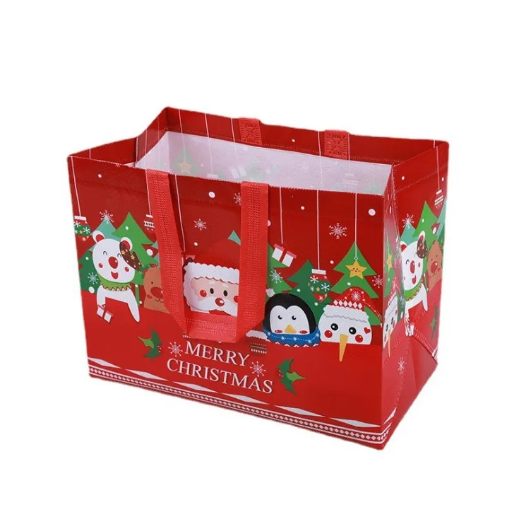 Promotional Customized Design Printed Ecobag Friendly Reusable Foldable Tote Ziplock Pp Non Woven Shopping Bag With Zipper Pouch