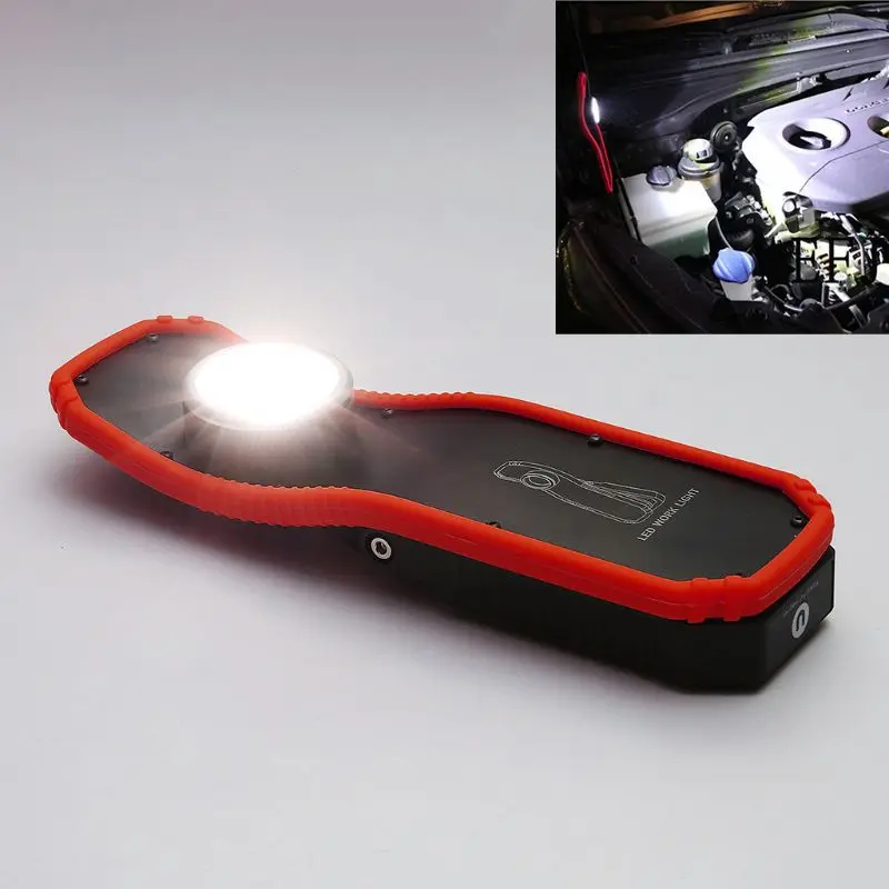 Hot Sale USB Rechargeable Flashlight COB Work Lights with Magnet Power