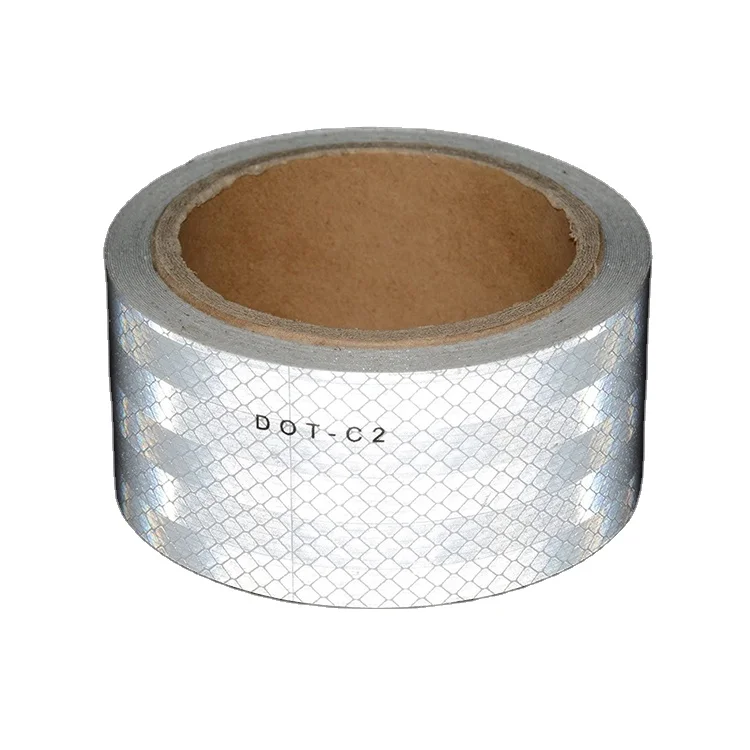 Factory Waterproof Adhesive Dot C2 Red And White Trucks Trailer Safety Retro ECE 104r cinta reflectiva Reflective Tape