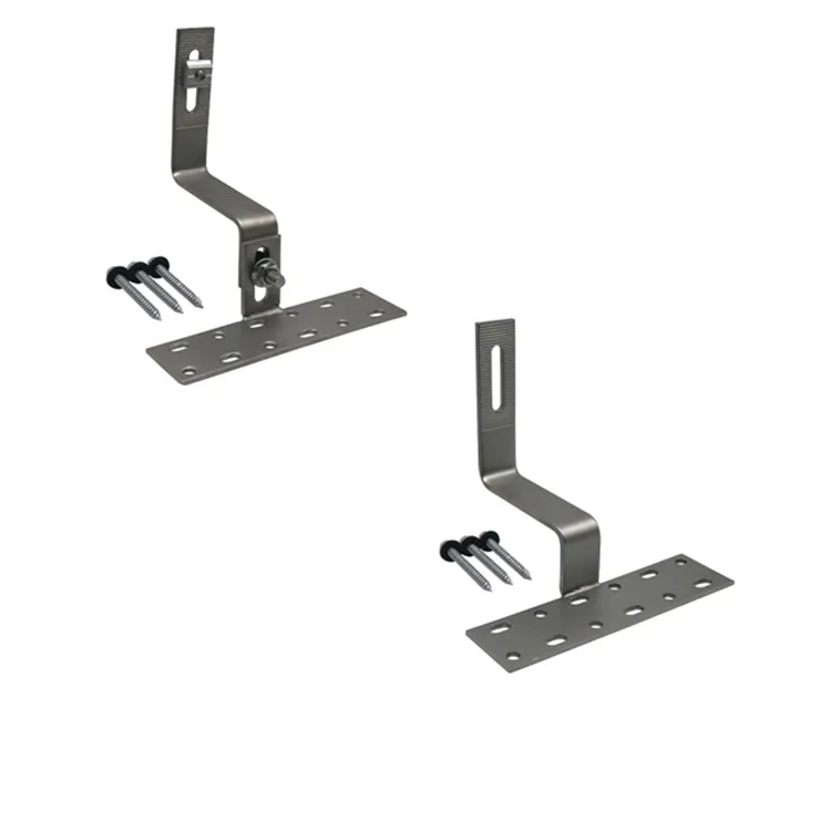 HF Factory Prices Universal Design Solar Panel Tile Roof Hooks Mounting Bracket