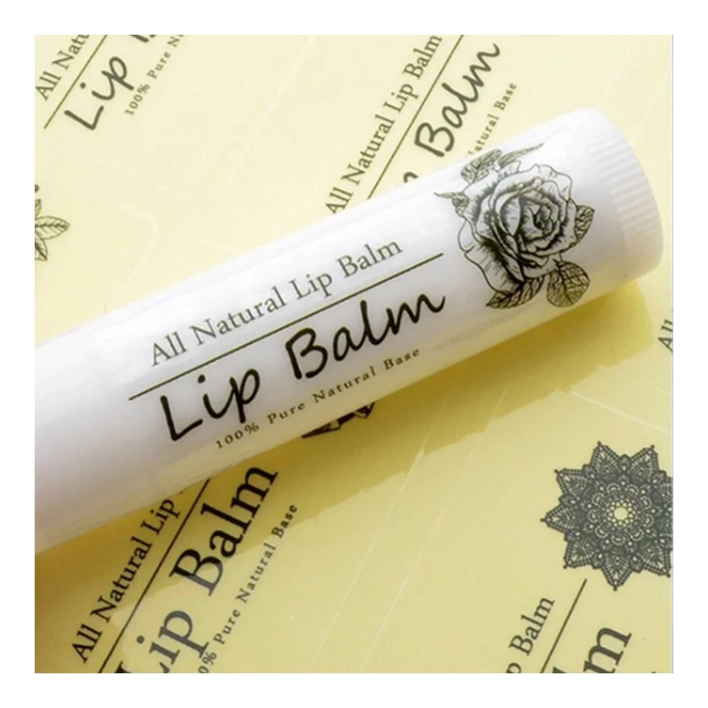 Cosmetic OEM Manufacturer Custom Private Label Make Your Own Private Label Lipstick Sticker with Logo