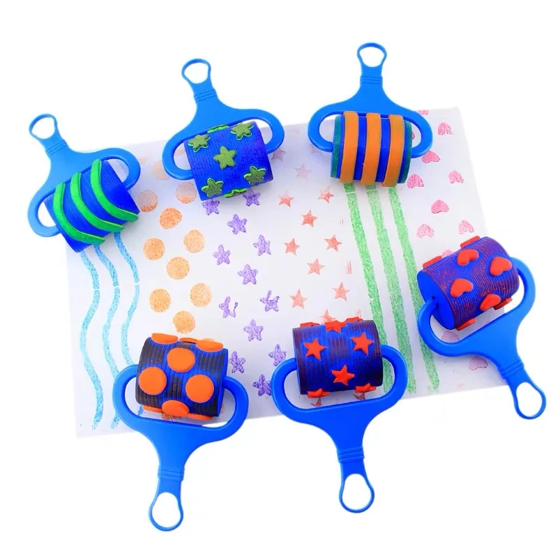 EVA пенопластовый рулон печати с ручкой пользовательский шаблон детские игрушки для рисования