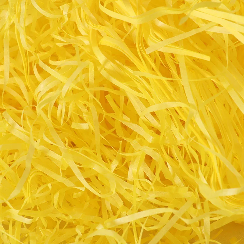 
Recycled bulk baled zigzag decorative gift box black kraft crinkle tissue packing shredded paper for packaging 