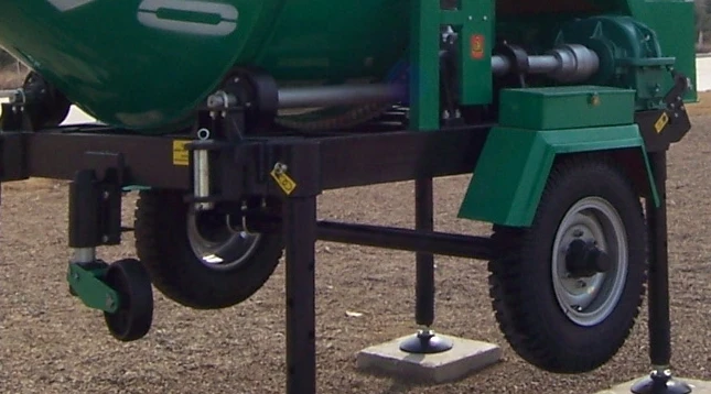 FYG High Quality Mobile JZC 350 Steel Concrete Mixer Auto Dischar New & Used Condition for Construction & Home Use