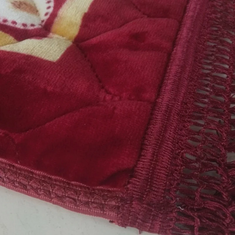 Factory Islam Prayer Rug Sejadah Mat Thicker Carpet Mosque Indoor Washable Muslim Prayer Mat