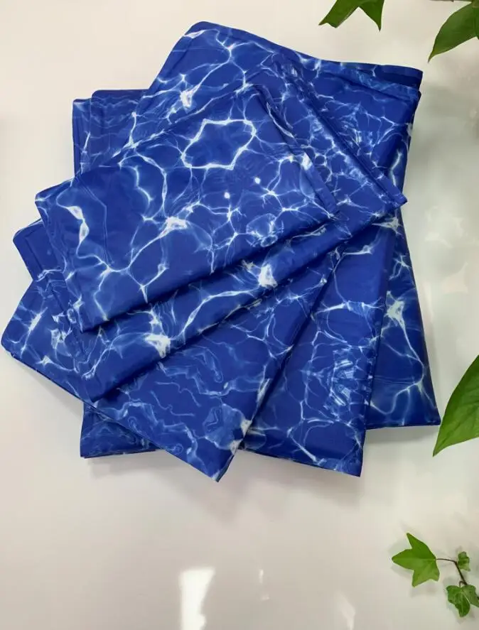 Custom Size Washable Summer Cooling Pet Mat For Dogs Sleeping Blanket Cooling Gel Mat Pet Cooling Mat